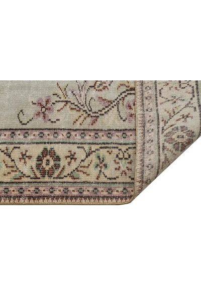 Vintage El Dokuma Yün Halı 168 X 277 Cm 9160