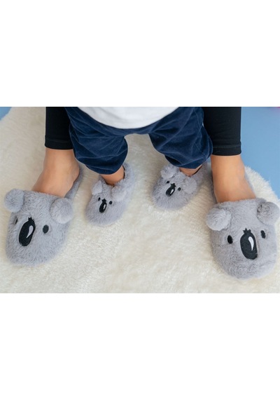 Peluş Koala Anne Terlik Ve Bebek Panduf Terlik Ve Panduf Ayrı Satılmaktadır.