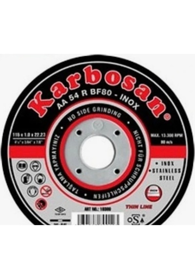 Carbosan İnox 115x1.00x22 Kesıcı