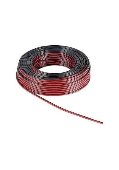 Çiftli Kablo Tesisat Hoparlör Kablosu 2 X 0.75 Elektrik Kablosu 5 Metre Fiyatıdır