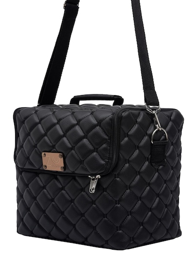 Zuu Bags Profesyonel Makyaj Lifting Tırnak Büyük Kapasiteli Katlı Makyaj Çantası