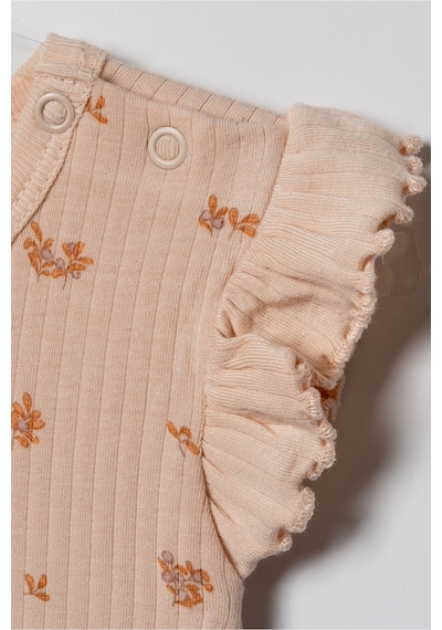 Babycosy Organic Wear %100 Organik Pamuk,2 Li Kız Bebek Tulum,fırfırlı Kısa Kol,yazlık Tulum Set,0-24 Ay,bebek Serisi Şeftali Babycosy Organic Wear %100 Organik Pamuk,2 Li Kız Bebek Tulum,fırfırlı Kısa Kol,yazlık Tulum Set,0-24 Ay,bebek Serisi Şeftali