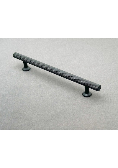 Mobilya Dolap Kulpu Mutfak Çekmece Kulpu Çizgili Dal Siyah 192 Mm 19,2 Cm 5 Adet