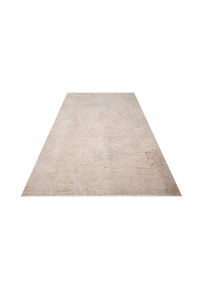 Eko Halı Mahal Mood 05 Beige Grey Polyester Akrilik Klasik Desenli Premium Salon Halısı Bej