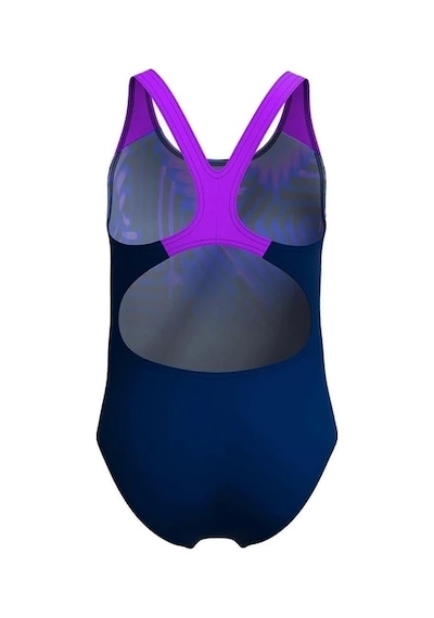 Speedo Digital Baskı Kız Çocuk Yüzücü Mayosu Pembe-mor Pembe-mor