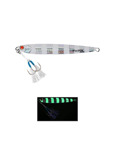 Fujin Valhalla Darksea 100gr Metal Jig Yem Zebra Glow