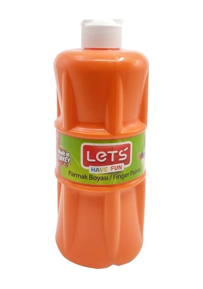 Lets 500 ML Parmak Boyası Turuncu