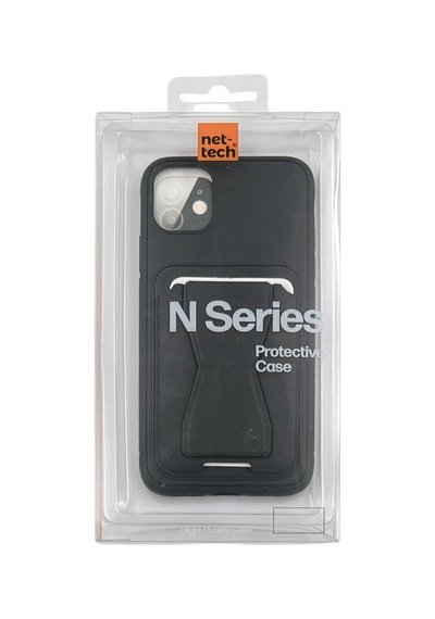 Nettech Apple Uyumlu iPhone 11 Nt-n087 Arka Koruma Kılıf - Siyah Siyah