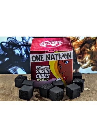 Gökkuşağıticaret 1 Kg One Natıon Yüksek Kaliteli Nargile Kömürü %100 Doğal