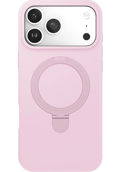 Apple Uyumlu iPhone 17 Pro Regal Magsafe Standlı Kapak Pembe