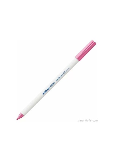 Edding 4600 Fosforlu Pembe Kumaş Boyama Kalemi T-shirt/tekstil Pen
