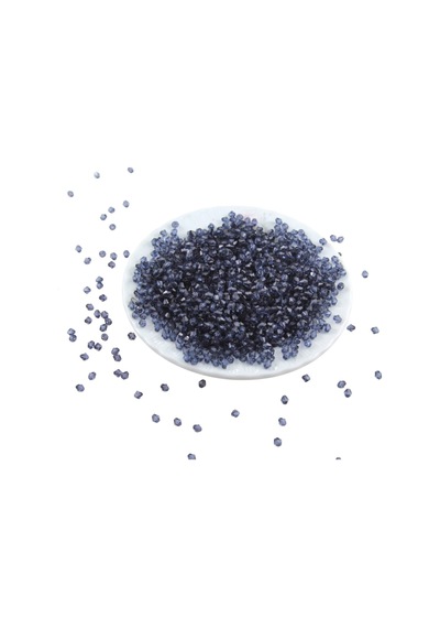 Piramit Akrilik Boncuk Açık Füme 4 Mm Aksesuar Takı Malzeme 20 Gr