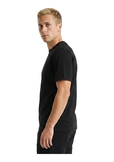 Sportive Bane Erkek Siyah Günlük Stil T-shirt 26ye0017-syh