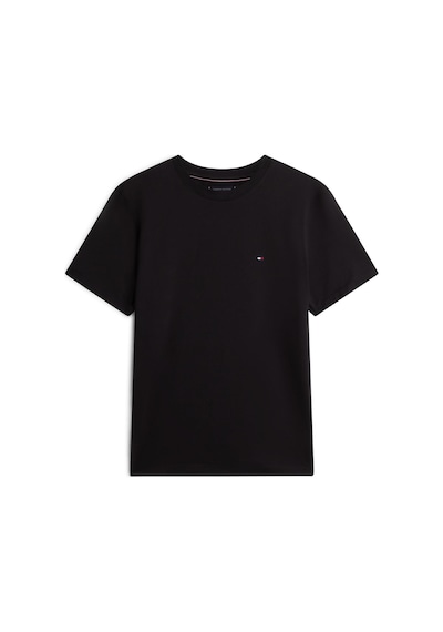 Tommy Hilfiger Erkek Global Stripe Siyah T-shirt-13204 Siyah