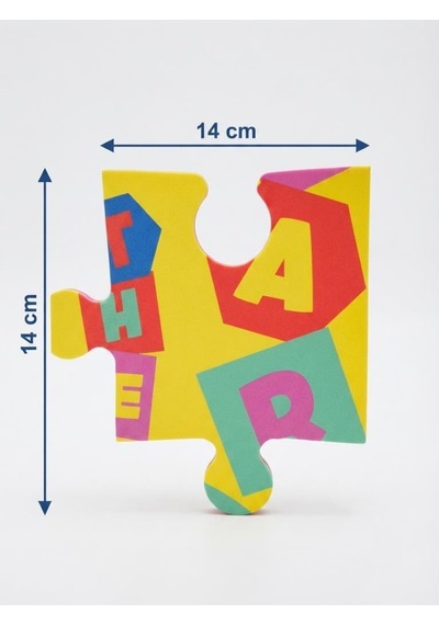 Küçük Kaşifler İçin Çocuk Odalarının Vazgeçilmezi Masa İle Koca Ayı Yer Puzzle 24 Parça Dev Puzzle
