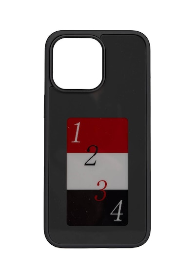 Zore Apple iPhone Uyumlu 15 Pro Kılıf Ekranı Yansıtan Omsy Akıllı Nfc Kapak - Gri