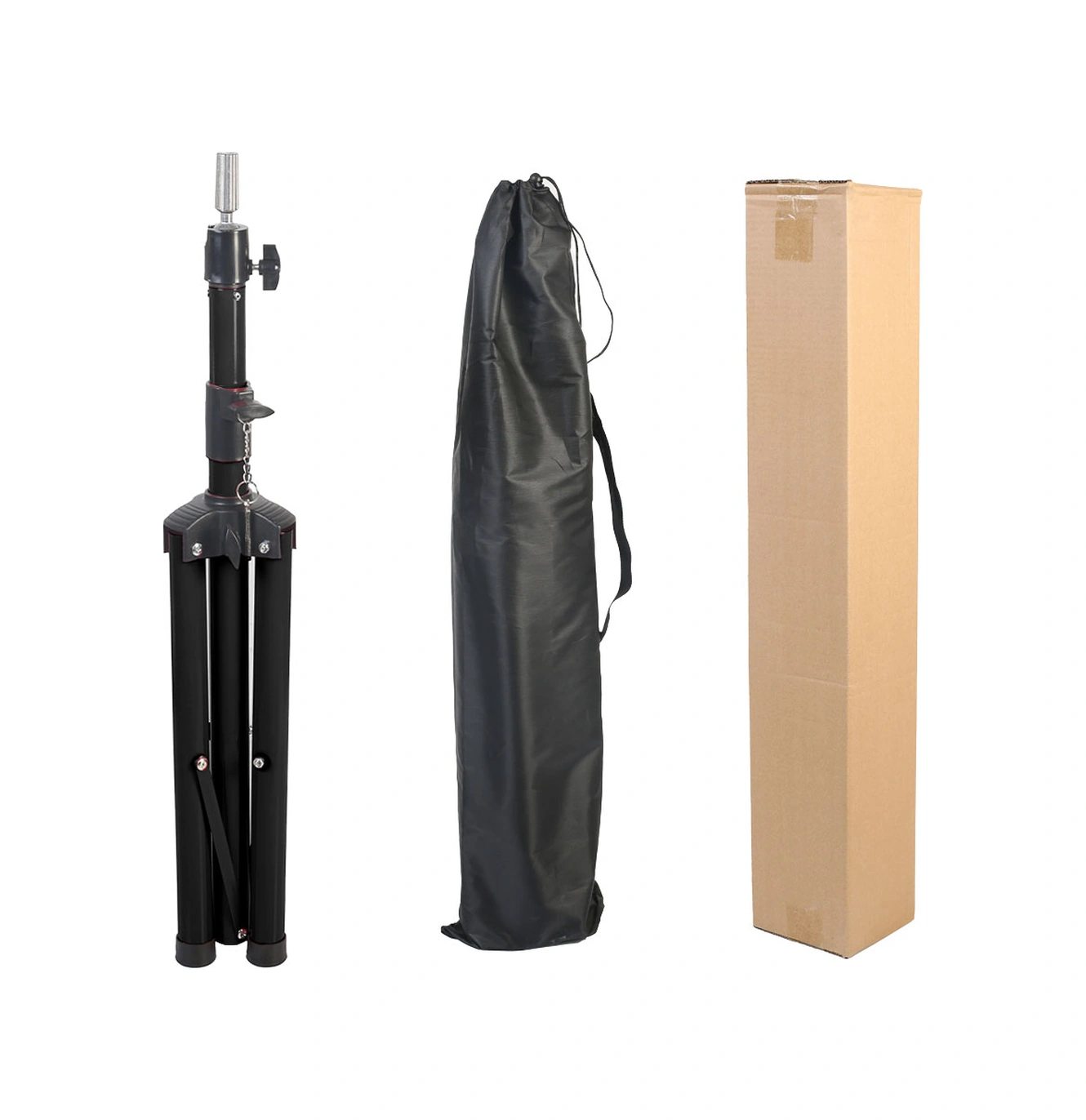 Kuaför Eğitim Mankeni İçin Metal Tripod / Siyah + Taşıma Çantası - Mydr-713990 Renkli