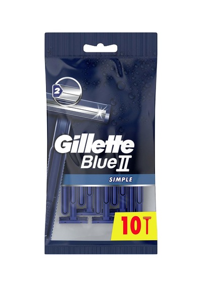 Tr Blue2 Simple Kullan At Erkek Tıraş Bıçağı 10 Adet