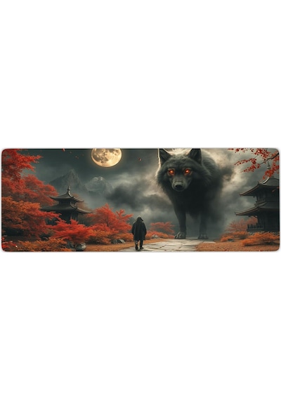 Gaming Oyuncu Xl Mouse Pad Kaydırmaz Dikişli 80 30 Cm Mousepad 21