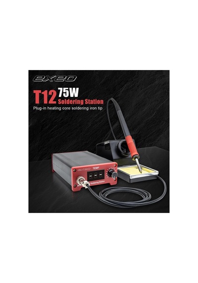 T12 Dijital Isı Ayarlı Havya Lehimleme İstasyonu Makinası 75w