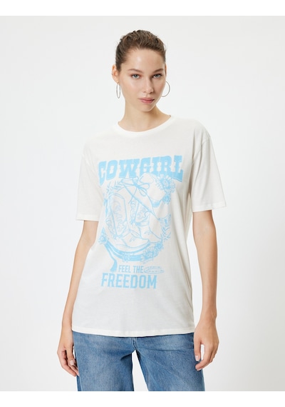 Koton Oversize Tişört Slogan Baskılı Bisiklet Yaka Kısa Kollu Pamuklu Ekru 4sal11206ık Ekru Koton Oversize Tişört Slogan Baskılı Bisiklet Yaka Kısa Kollu Pamuklu Ekru 4sal11206ık Ekru