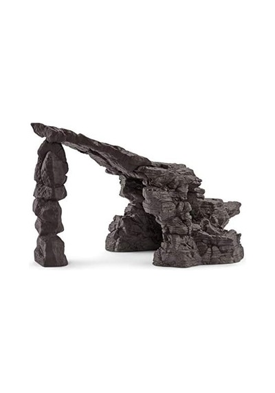 Mağaralı Dino Set Açık Bej - Hardal