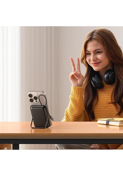 Mc-6320 2-in-1 Manyetik Kablosuz Powerbank-apple Watch-airpods Uyumlu 10000mah 20w