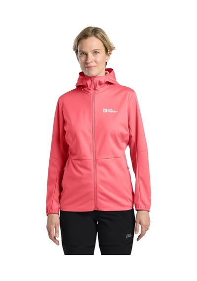 Jack Wolfskın Jack Wolfskin Feldberg Hoody Kadın Softshell J0141 Çok Renkli
