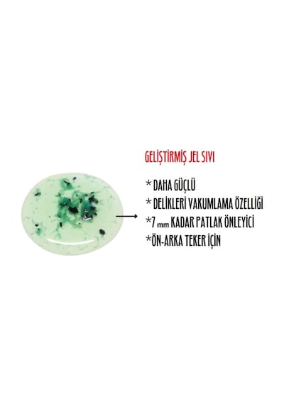 Lastik Tamir Kiti, Lastik Tamir Sıvısı 500ml