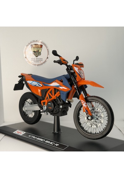 Ktm 690 Smc R - 1:12 Ölçek 18cm Kutulu Diecast Motosiklet Modeli