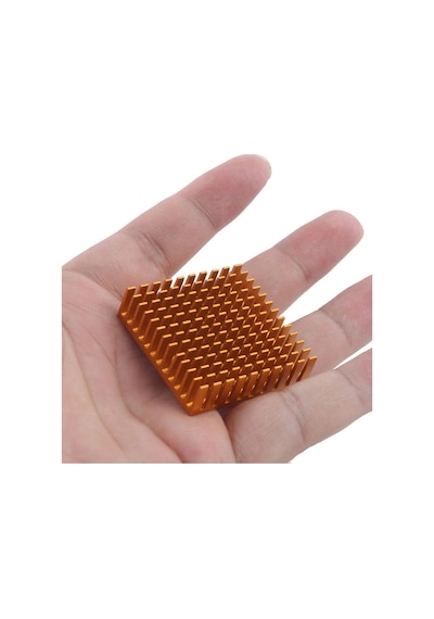 Wozlo Chipset Cpu Gpu Vga Ram Led Aliminyum Pasif Soğutucu Bakır 35 x 35 x 10 MM