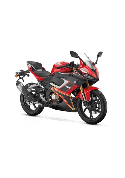 Rks Qj Motor Kırmızı Srk 125r Sağ Alt Sakal Üstü Tasarı