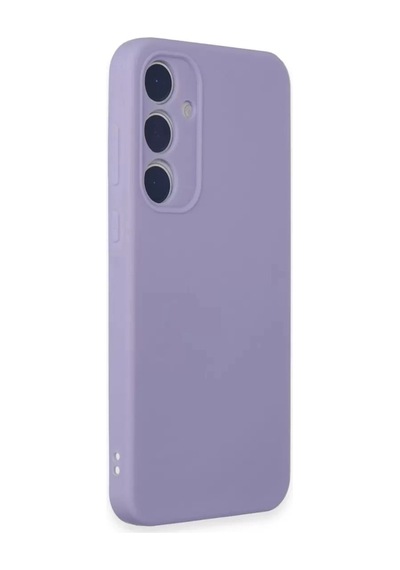 Mey İthalat Samsung Galaxy Uyumlu A15 4g - Kılıf First Silikon - Lila