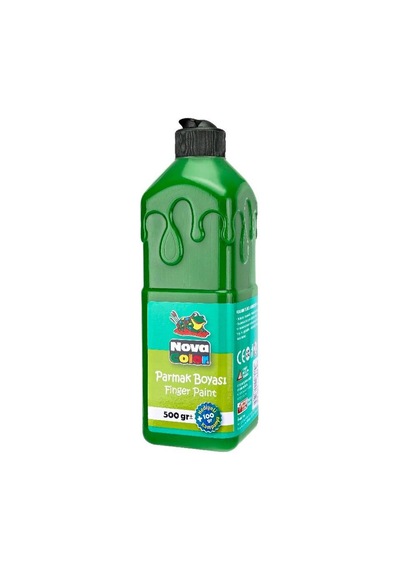 Nova Color Parmak Boyası Yeşil 500 Gram Yeşil Parmak Boyası