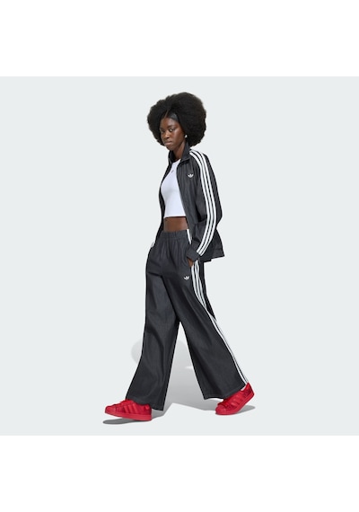 Adidas Kw8758 Denım Fb Tt Kadın Eşofman Üstü Siyah
