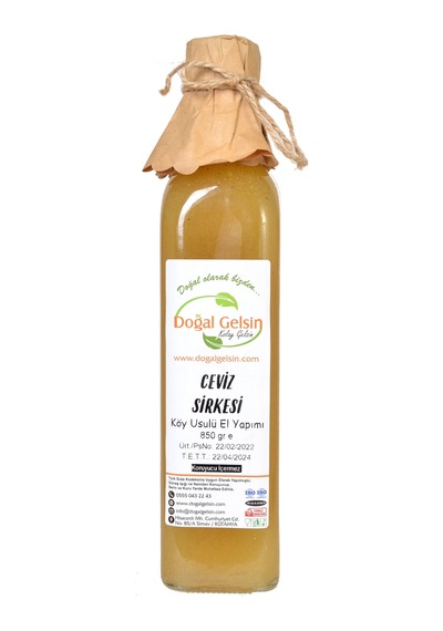 Doğal Gelsin Ceviz Sirkesi 500 ML