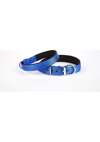 Dokuma Köpek Boyun Tasması 45-52 Cm Mavi - Cole-296800 Çok Renkli