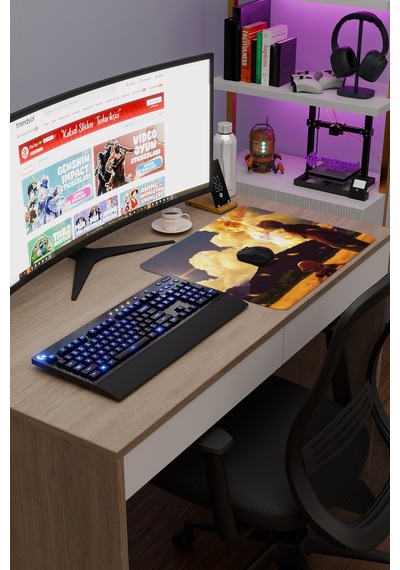 Clannad After Story Anime V1 - 48x40 Xl Gaming Kauçuk Kaymaz Taban Mouse Pad Fare Altlığı