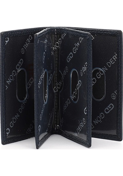 Gönderi(R) Gönderir Lacivert Gön Hakiki Deri Unisex Kartlık 06205 Lacivert