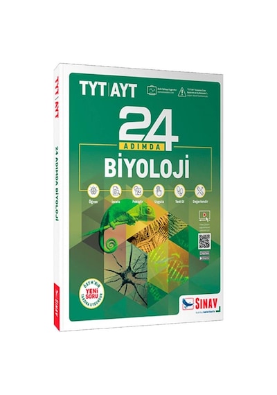 Sınav Yayınları Tyt-Ayt Biyoloji 24 Adımda