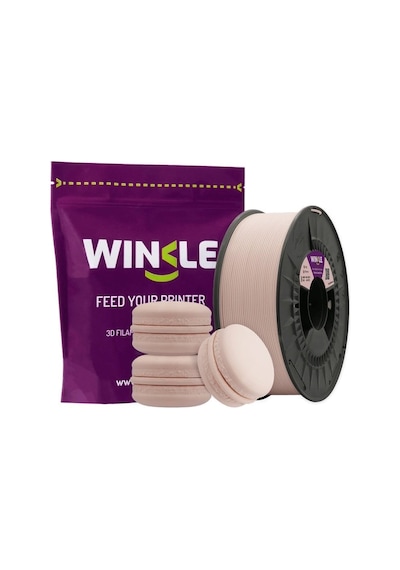 Winkle Pla Hd Filament Pastel Cotton Candy Pink 1.75mm 1 Kg