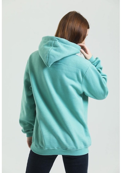 Şardonlu Sweat Turkuaz Renk -512 Yeşil