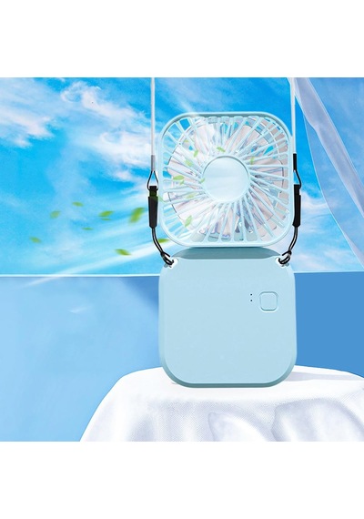 Torima F-05 Mini Fan Tutmalı Şarjlı 3 Kademeli Vantilatör Klima Soğutucu Fan Beyaz