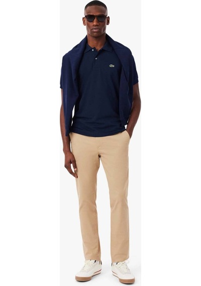 Lacoste L.12.12 Light Men's Classic Fit Polo T-shirt Erkek Polo Yaka Tişört Lacivert