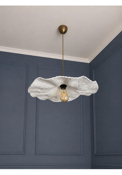 Lioraa Lighting Athea 60 Cm Sarkıt Avize Kırık Beyaz