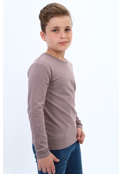 Toontoy Kids Toontoy Erkek Çocuk Baskılı Tişört Kahve