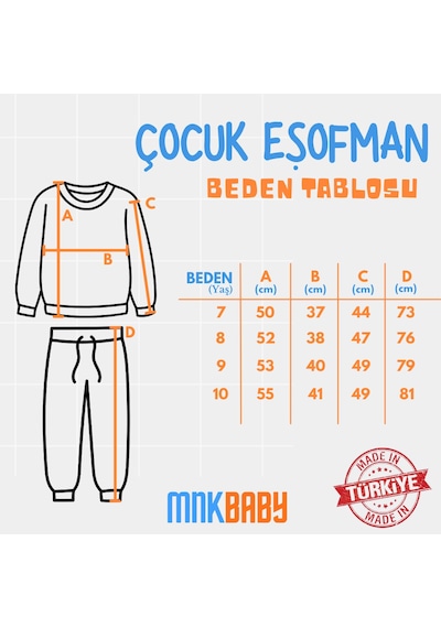 Mnk Baby & Kids To Be Happy Motif Kız Çocuk Eşofman Mnk0624 Yesil