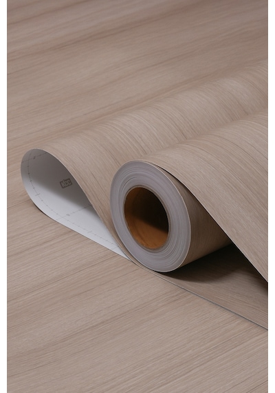 Yapışkanlı Folyo - Real Teak Kaplama Kağıdı - Mobilya Duvar Kapı - 120cm Genişlik - Vw882 120 X 500 Cm