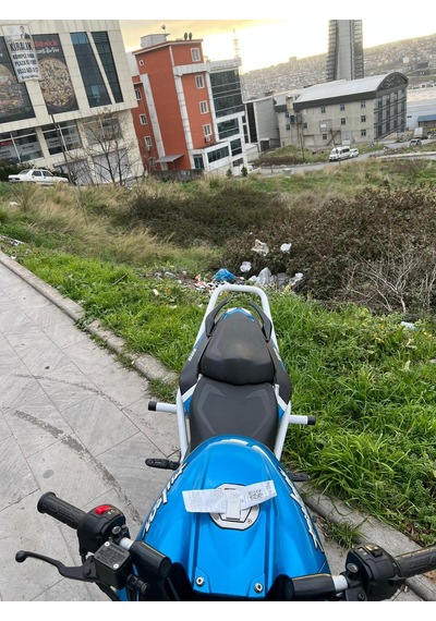 Bajaj Ns125&ns200 Arka Koruma Demiri Beyaz