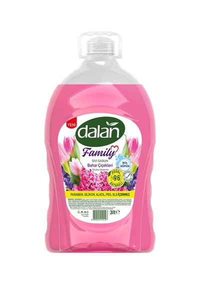 Dalan Bahar Çiçekleri Sıvı Sabun 4 x 3 L